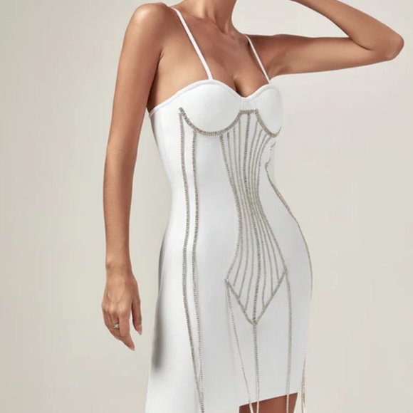 Crystal Fring Bandage Dress by MewMews - Picture 2 of 4